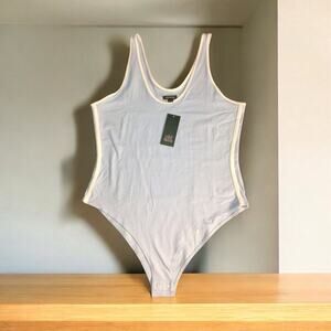 Womens Light Blue Tank Top Bodysuit Wild Fable Size XL